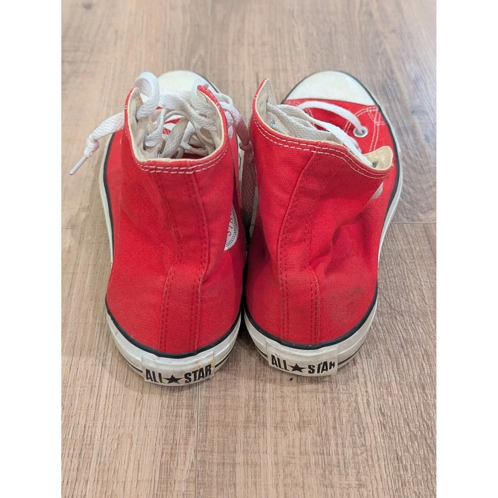 2007 Converse Chuck Taylor All Star PRODUCT RED High Top M9621 Mens 9 Womens 11